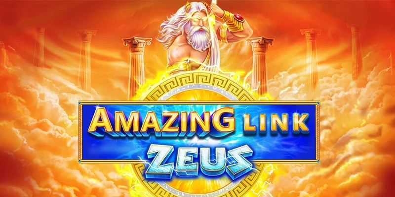 Tragamonedas online Amazing Link Zeus. Dios Zeus son trueno y columnas.